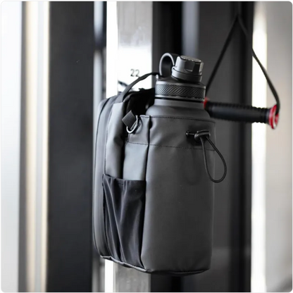 ShakeMix®  Bolsa de Gimnasio con Soporte Exterior para Shaker