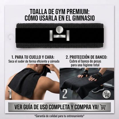 ShakeMix® Toalla de Microfibra de Alto Rendimiento para Entrenamiento