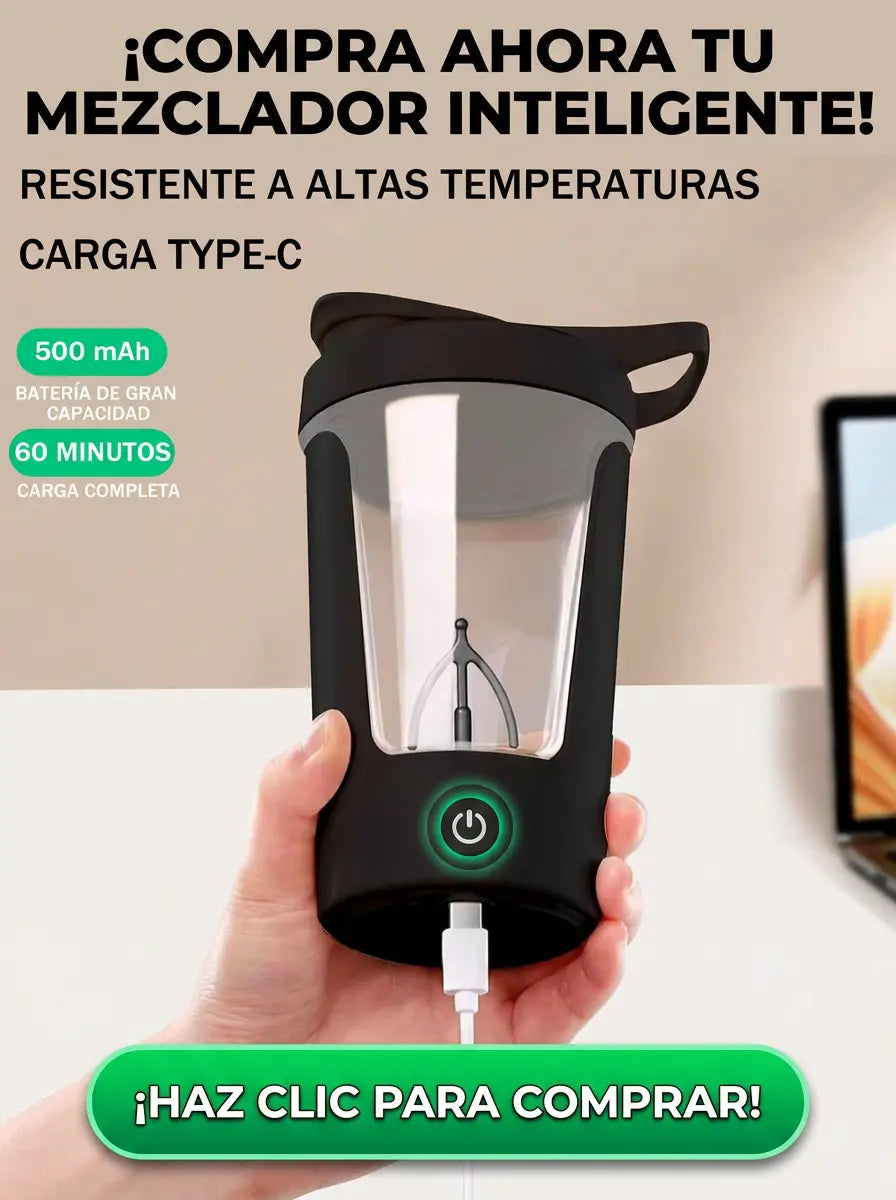 ShakeMix®  Shaker Eléctrico para Proteína Verdora